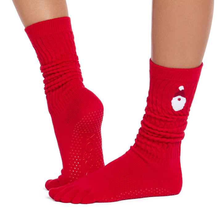 Full Toe Slouch Grip Socks