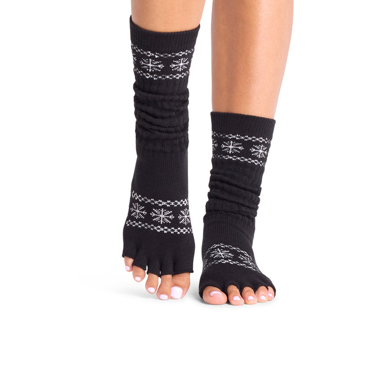 Half Toe Slouch Grip Socks