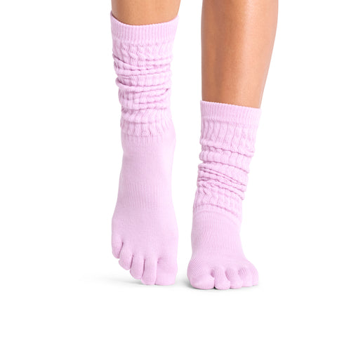 Full Toe Slouch Grip Socks