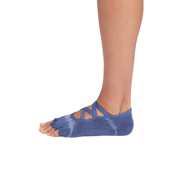 Half Toe Ultra Fine Knit Elle Grip Socks