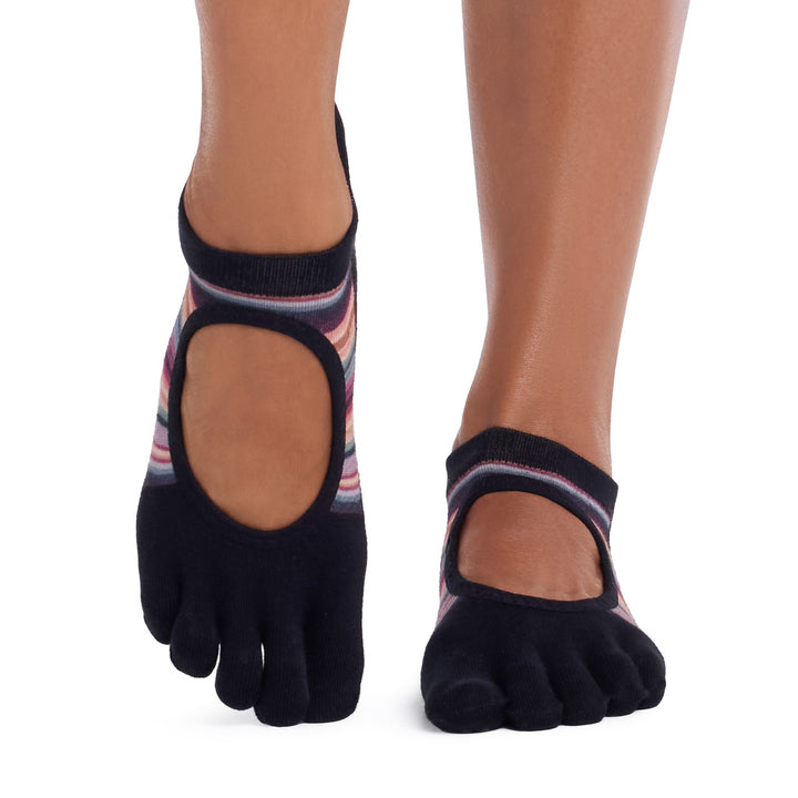 Full Toe Ultra Fine Knit Bellarina Grip Socks