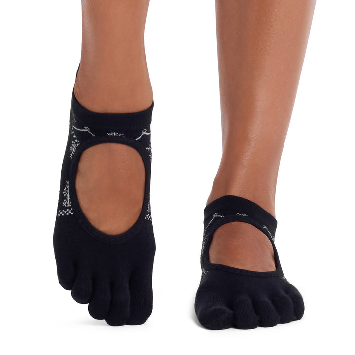 Full Toe Ultra Fine Knit Bellarina Grip Socks