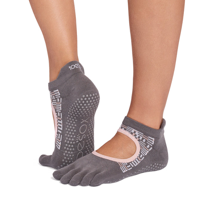 Full Toe Ultra Fine Knit Bellarina Grip Socks