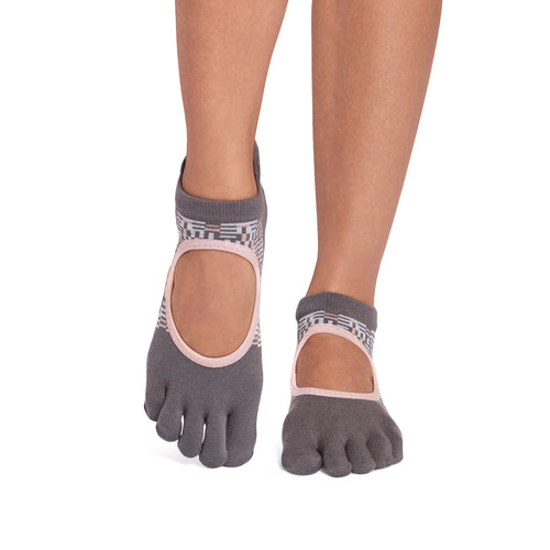 Full Toe Ultra Fine Knit Bellarina Grip Socks