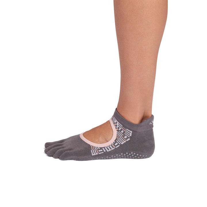 Full Toe Ultra Fine Knit Bellarina Grip Socks