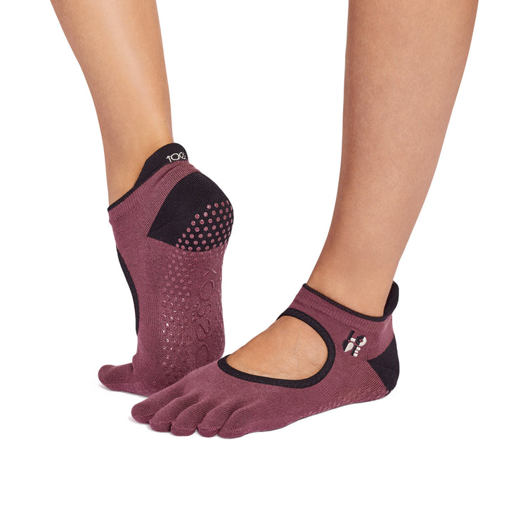 Full Toe Ultra Fine Knit Bellarina Grip Socks