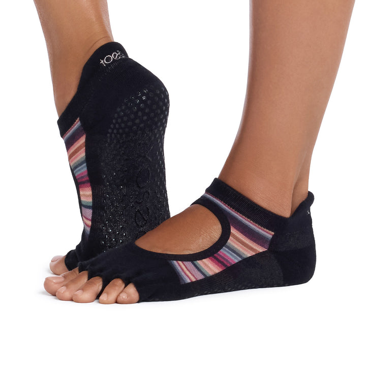 Half Toe Ultra Fine Knit Bellarina Grip Socks