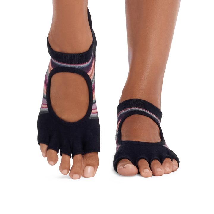 Half Toe Ultra Fine Knit Bellarina Grip Socks