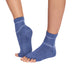 Half Toe Ultra Fine Knit Melody Grip Socks