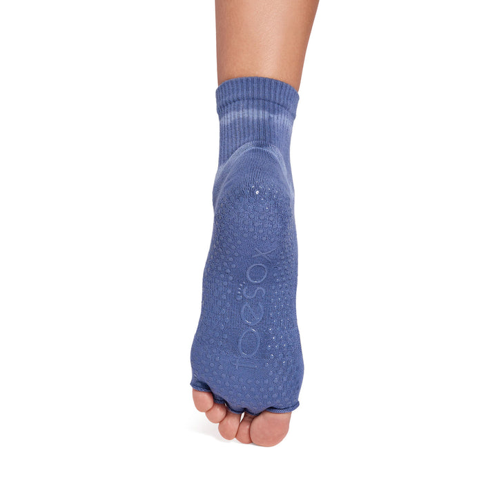 Half Toe Ultra Fine Knit Melody Grip Socks