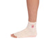 Half Toe Ultra Fine Knit Melody Grip Socks