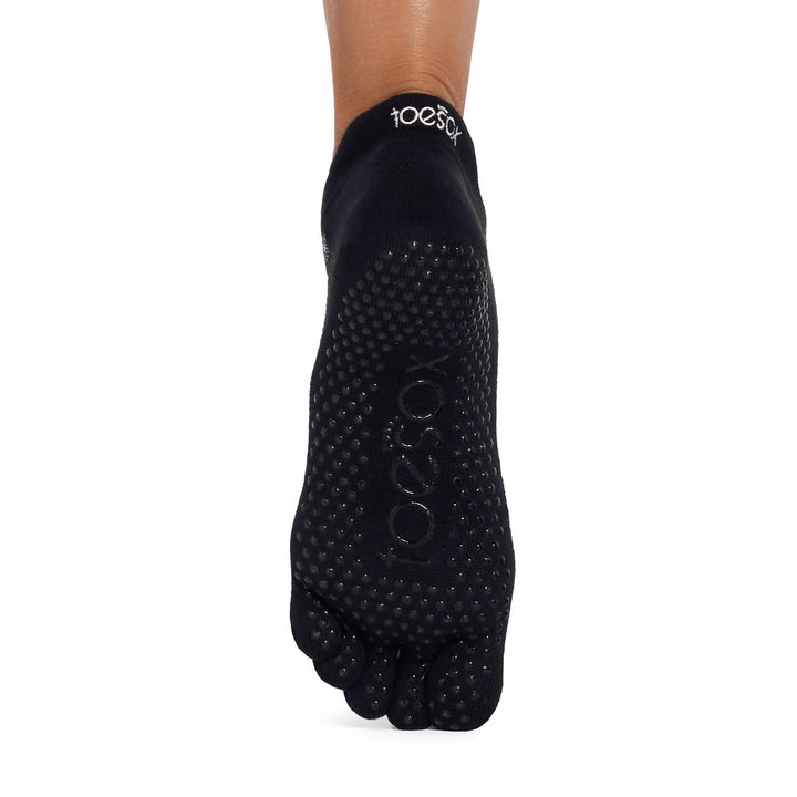 Full Toe Ultra Fine Knit Low Rise Grip Socks