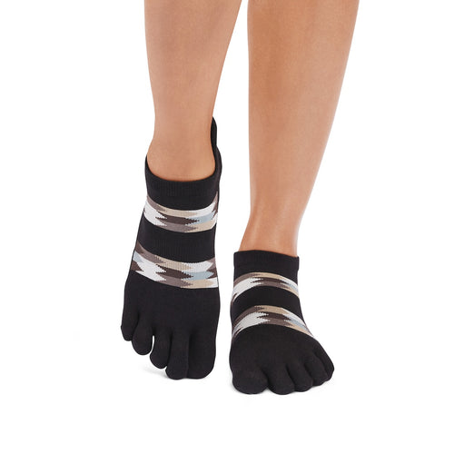 Full Toe Ultra Fine Knit Low Rise Grip Socks