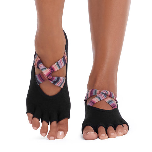 Half Toe Ultra Fine Knit Ivy Grip Socks