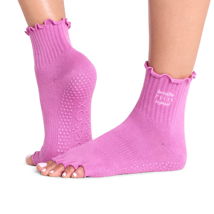 Half Toe Melody Grip Socks