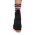 Half Toe Ultra Fine Knit Melody Scallop Grip Socks