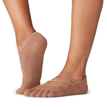 # Full Toe Elle Grip Socks | Socks > Grip | ToeSox – ToeSox | Tavi | Vooray