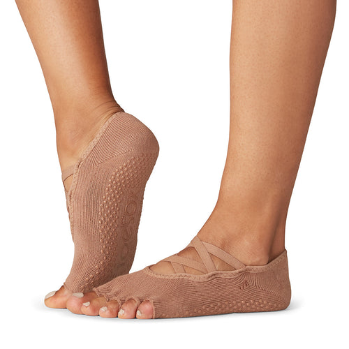 # Half Toe Elle Grip Socks | Socks > Grip | ToeSox – ToeSox | Tavi | Vooray