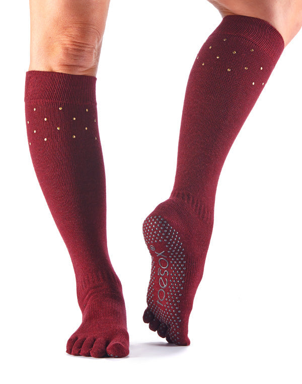 # Full Toe Scrunch Grip Socks * | Leg Warmers | ToeSox – ToeSox | Tavi | Vooray