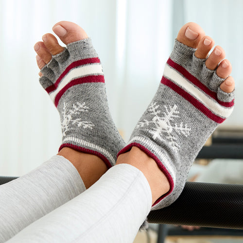 Half Toe Grip Socks