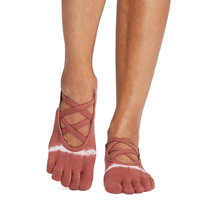 Full Toe Elle Grip Socks * | Socks > Grip | ToeSox – ToeSox | Tavi | Vooray