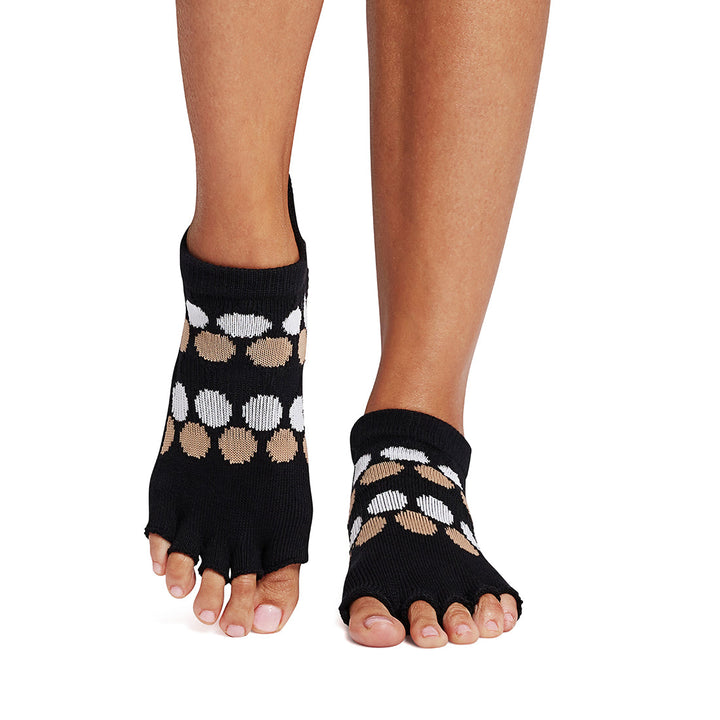 Chaussettes De Yoga Toesox à Mi-pied - Semelle Antidérapante, Coton Bio, Pour Pilates, Barre, Danse - Mixte