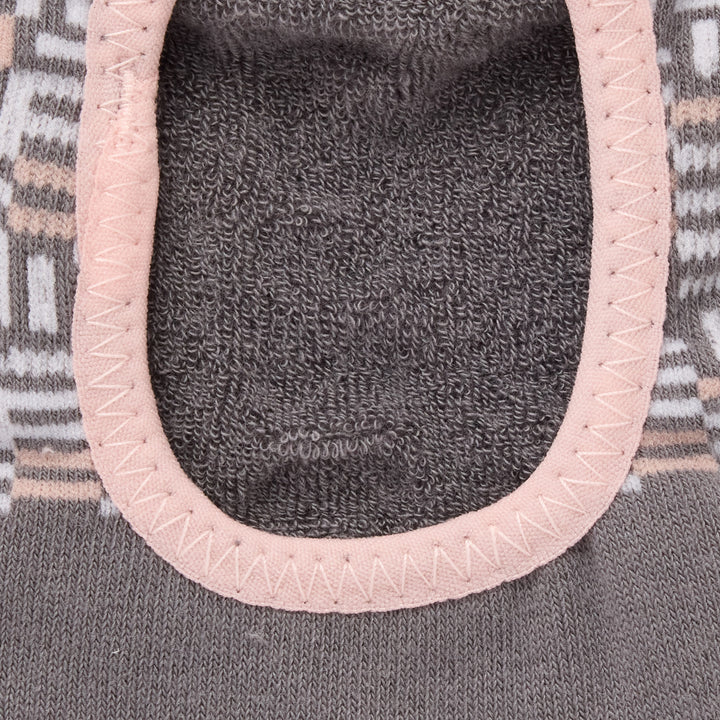 Half Toe Ultra Fine Knit Bellarina Grip Socks