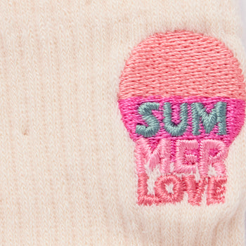 Full Toe Ultra Fine Knit Melody Grip Socks