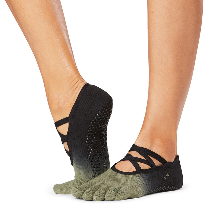 # Full Toe Elle Grip Socks | Socks > Grip | ToeSox – ToeSox | Tavi | Vooray