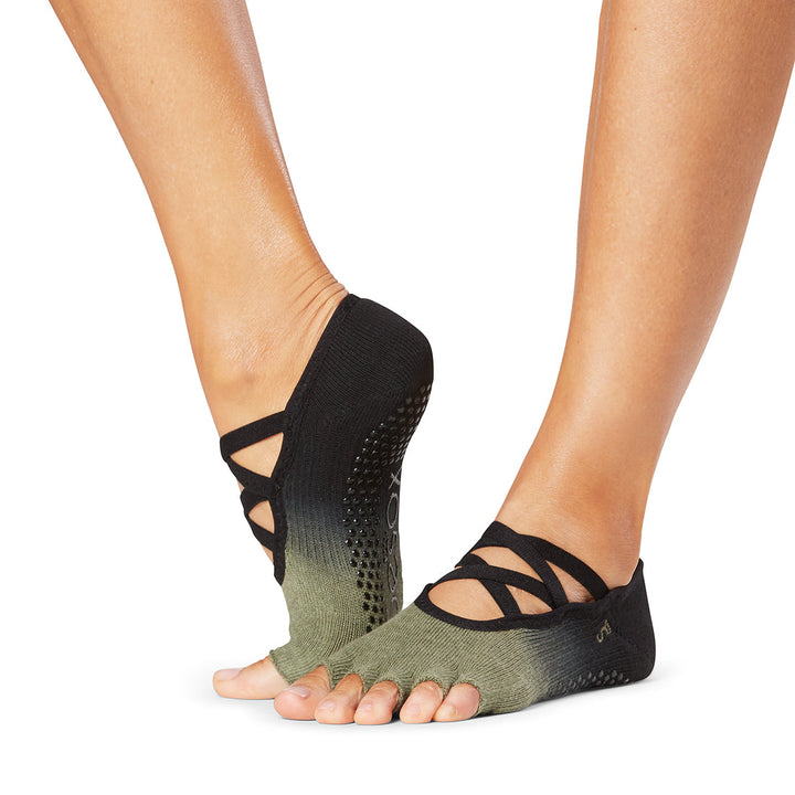 # Half Toe Elle Grip Socks | Socks > Grip | ToeSox – ToeSox | Tavi | Vooray