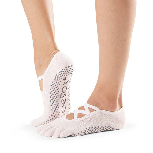 # Full Toe Elle Grip Socks | Socks > Grip | ToeSox – ToeSox | Tavi | Vooray