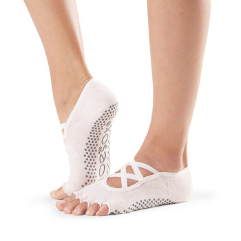 # Half Toe Elle Grip Socks | Socks > Grip | ToeSox – ToeSox | Tavi | Vooray